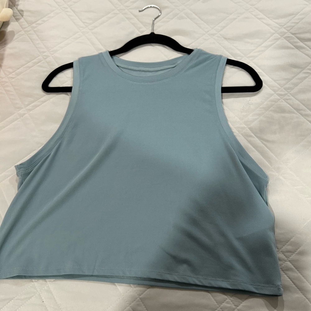 Light Blue-Green Top